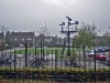 station met fietsenstalling